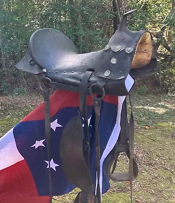 Saddle Mid-to-late 1800's Military Civilian Antique • $1900