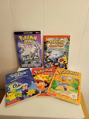 POKEMON BOOK LOT Paperback I Choose You 4ever Island Of The Giant Temple Of Sea • $12.99