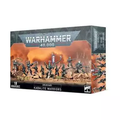 Warhammer 40K - Drukhari - Kabalite Warriors (Boxed) • $60.72