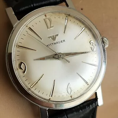 Vintage Wittnauer Men's Manual Winding Watch Cal.11 WSG1 17Jewels Swiss 1950s • $199