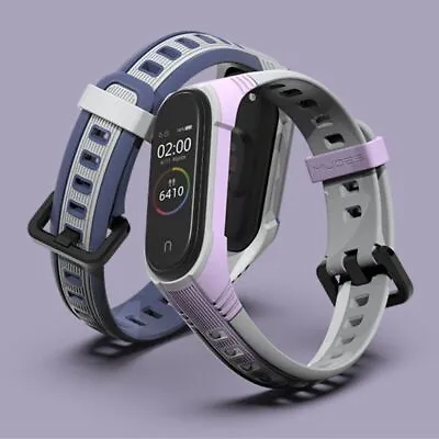 X Shape Wrist Bracelet Strap Watch Strap For Xiaomi Mi Band 7/6/5 Unisex • £4.46
