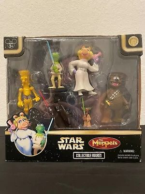 2008 Disney Parks Star Wars The Muppets Collectible Figure Set - Sealed In Box • $34.99