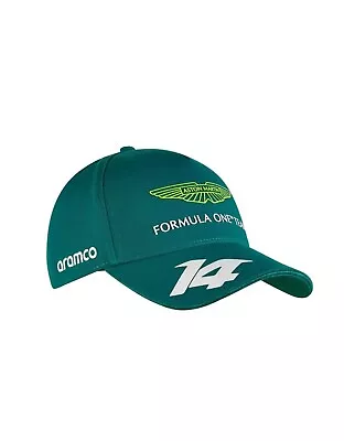 2023 Aston Martin F1 Team Baseball Cap Alonso Green Hat Formula One Gift Him Her • $12.50