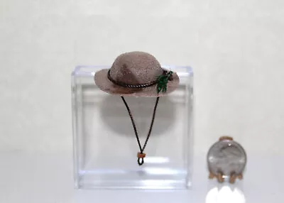 Dollhouse Miniature Handcrafted Fishing Hat • $4.95