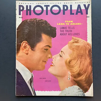 Photoplay Magazine May 1953 - Janet Leigh Tab Hunter Tony Curtis Debra Paget • $9.98