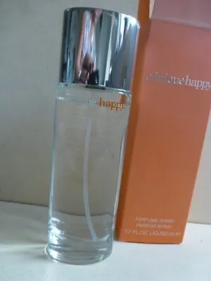 £9.99 • Buy Clinique 'happy' 50ml Perfume 90% Full.