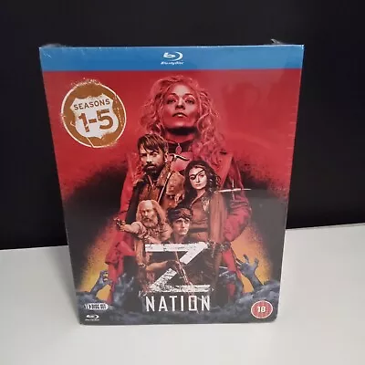 Z Nation: Seasons 1-5 (complete Series) (19 × Blu-ray) (rb) (brand New & Sealed) • $89.99