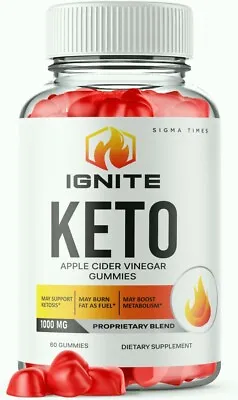 Ignite Keto Advanced Weight Loss Gummies To Boost Metabolism 60ct • $19.95