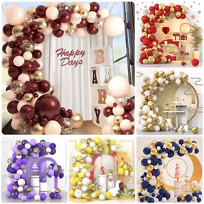 $6.73 • Buy Ballons Arch Kit Garland Wedding Happy Birthday Anniversary Baloon Party Decor.