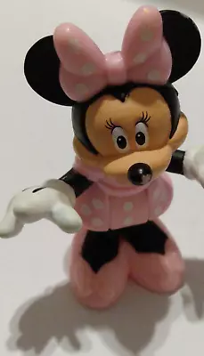 Minnie Mouse Pink Toy Figure Cake Topper 2013 Disney Mattel • $9