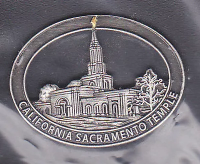 Sacramento California Temple Lapel Pin Mormon Lds • $9.99