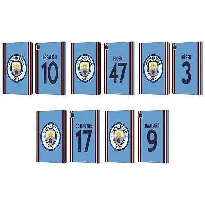 £19.95 • Buy MAN CITY FC 2022/23 PLAYERS HOME KIT LEATHER BOOK WALLET CASE FOR APPLE IPAD