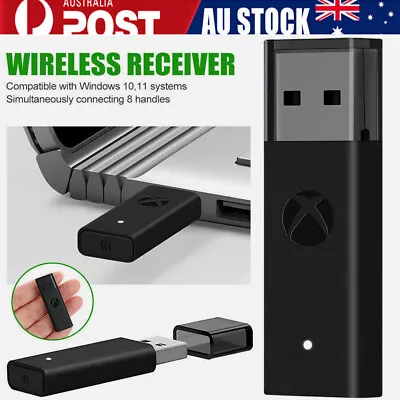 USB Wireless Receiver Adapter For Windows 10/11 Xbox One Games Controller PC • $25.99