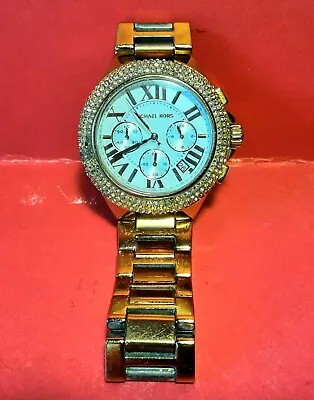 Womens Michael Kors Wristwatch Rose Gold MK-5636 Stainless Steel • $30