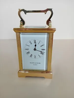 Vintage English Carriage Clock From Mappin & Webb Fully Serviced January 2024 • $221.07