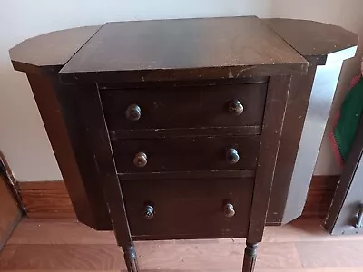 Antique Martha Washington Mahogany Sewing Cabinet • $150