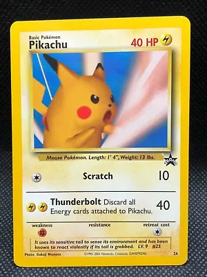 Pikachu Snap # 26 [NM]  Black Star Promo Set - Pokemon Card [1995-2001] • $69.95