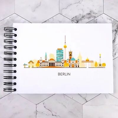 BERLIN A3/A4/A5/Square Travel Holiday Scrapbook Memory Photo Album • £8.99