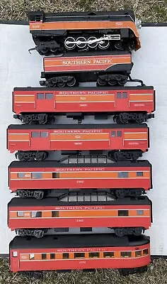 O Scale MTH Southern Pacific 4-8-4 With 5 Passenger Cars • $300