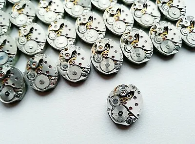 Watch Parts Movements Vintage Mechanisms 10 Pc.Steampunk Art Small Oval 13mm  • $16.90