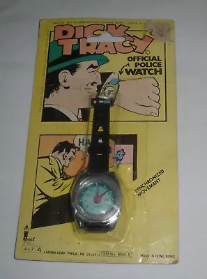 Dick Tracy Police Watch Child Toy Watch Larami Corp. New In Package • $19.99