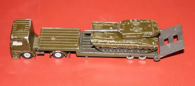 £1.99 • Buy Siku  Military Transport Low Loader With Tank And Armoured Vehicle.