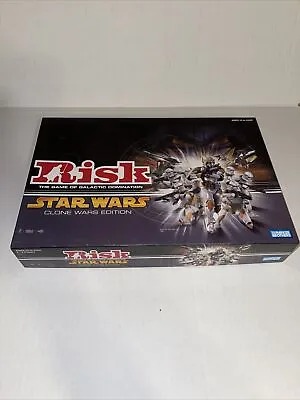 Risk STAR WARS Clone Wars Edition The Game Of Galactic Domination NOT COMPLETE • $14.99