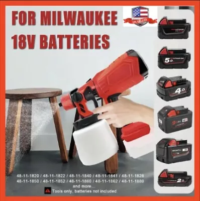 Portable Paint Sprayer Compatible Whith Milwaukee Batteries  • $53.93