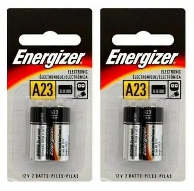 4 Pcs Energizer A23 Battery 12V/23GA A23 E23A GP-23AE • $9.12