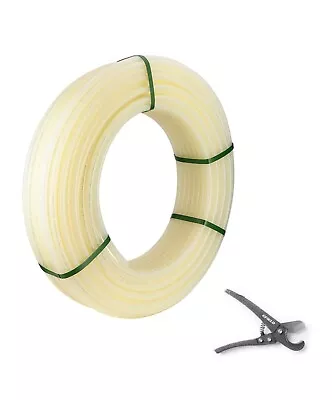 EFIELD 3/4  X 100ft White Pex-A Pipe/Tubing For Potable Water With Pipe Cutter • $68.99