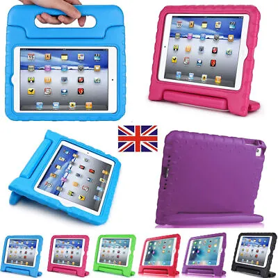 For IPad Mini Air 1 2 5/6/7/8/9/10TH Gen Shockproof Kids EVA Stand Case Cover • £3.45