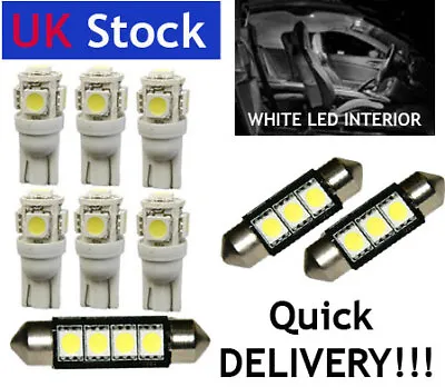 INTERIOR LED SMD Bulbs KIT -WHITE Fit Vauxhall VECTRA C  • $21.16