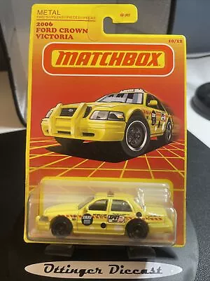 2020 Matchbox 2006 Ford Crown Victoria Taxi #10 Pale Yellow - TARGET RETRO GPJ12 • $6
