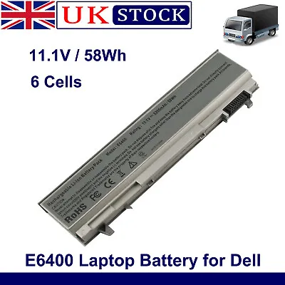 £16.99 • Buy E6400 Battery For DELL Latitude E6410 E6500 E6510 Series PT434 PT436 Laptop 58Wh