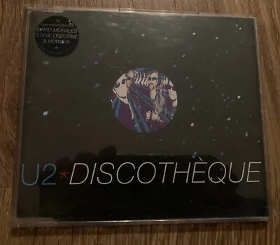 U2  Discotheque Remixes CD Single - David Morales Howie B • £2.99