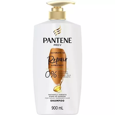 Pantene Pro-V Ultimate 10 Repair & Protect Shampoo 900mL • $31.09