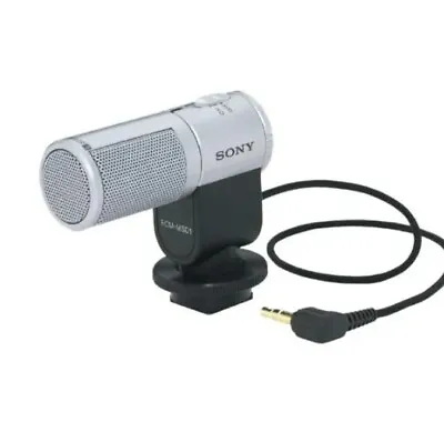 Sony Stereo Zoom Camcorder Mic For DCRHC20/30/40/65/85 - (ECM-MSD1) RRP £119 • £9.99