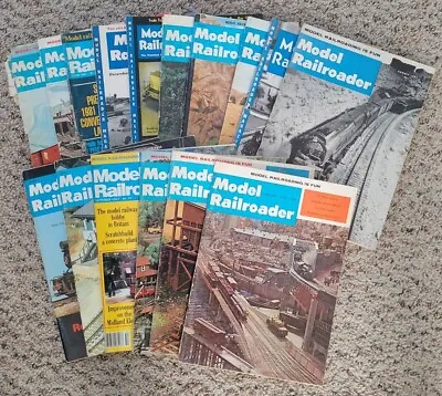 The Model Railroader Magazine Lot 0f 16 Vintage Issues 1952 - 1981  • $6.99