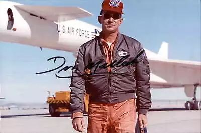 Don Mallick Signed 4x6 Photo NASA Test Pilot YF-12 Blackbird LLRV XB-70 Space • $1.99