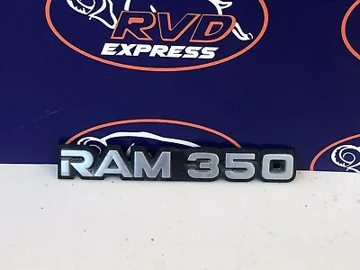 $15 • Buy Dodge Ram 350 Emblem D350 W350 Ramcharger Ram Charger Fender Emblem Badge 81-93