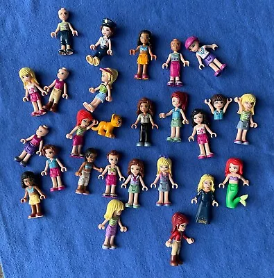 LEGO MIXED FRIENDS Mini Figures Collection X 22 Plus Parts Job Lot 2. • $14.99