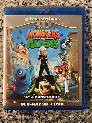 Monsters Vs. Aliens (DreamWorks) - Blu Ray 3D + DVD • $7.99