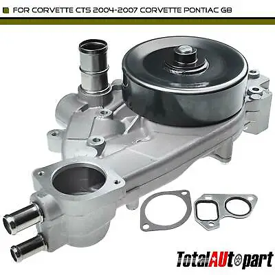 Engine Water Pump For Cadillac CTS Chevrolet Corvette 2005-2008 Pontiac G8 08-09 • $84.99