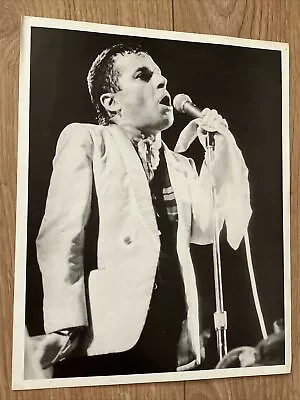 Ian Dury - Rare Original 1977 Press Photograph. And The Blockheads • £20