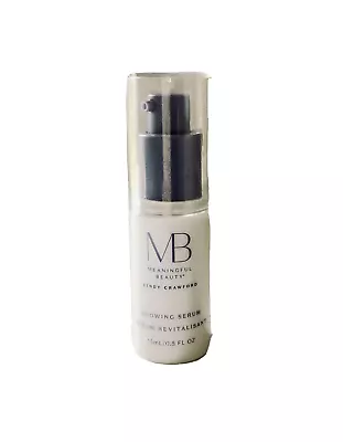 Meaningful Beauty Glowing Serum Cindy Crawford .5 Oz / Full Size - $52.00 Value • $23.95