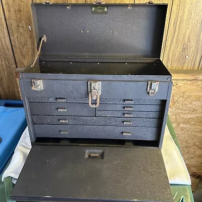 Kennedy Kits Vintage 7 Drawer Machinists Tool Box Model 520 No Keys * Free Ship • $200