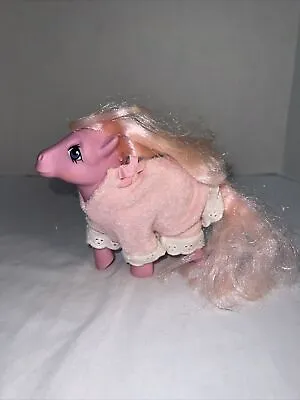 Vintage 1984 My Little Pony G1 Lickety Split  Pink W/ Ice Cream Cones W/Pajamas • $25