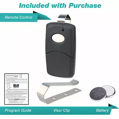 For Linear/MultiCode Gate Remote Control Opener 1089/3089/3070/3060/8911 Black • $12.85