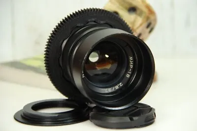 Soviet Lens Mir-1B Lens 37mm F2.8  One Alexa Arri Cinema   Lens For Сanon EF • $276