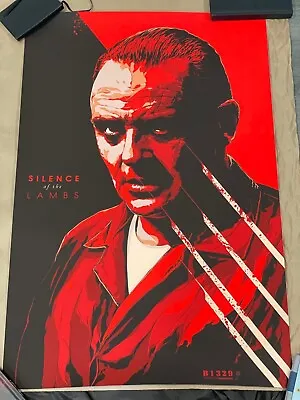 $99.97 • Buy Silence Of The Lambs Ken Taylor Limited Edition Only 400 Mondo Poster Signed